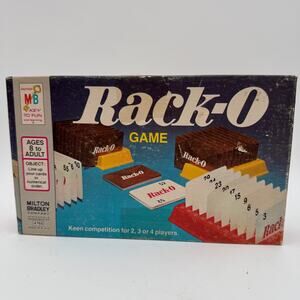 Vintage 1975 Rack-O Board Game by Milton Bradley, Complete